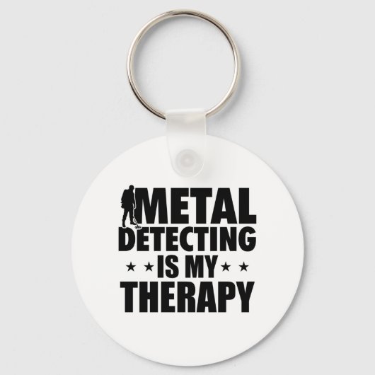 Treasure Hunter Metal Detector | Gondolas Gift Sleutelhanger (Voorkant)