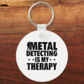 Treasure Hunter Metal Detector | Gondolas Gift Sleutelhanger (Voorkant)