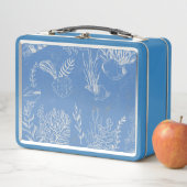 Treasure Hunter Pirate Birthday Metal Lunch Box (In situ)