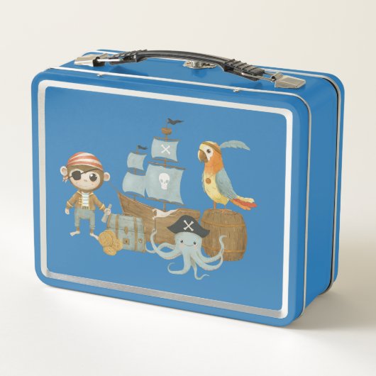 Treasure Hunter Pirate Verjaardag (Achterkant)