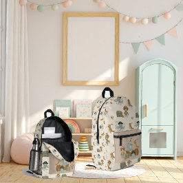 Treasure Hunter Pirate Verjaardag Bedrukte Rugzak