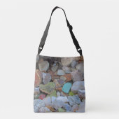 Treasure Hunter Rock Collectie Stone Rockhound Crossbody Tas (Achterkant)