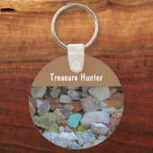 Treasure Hunter Rock Collectie Stone Rockhound Sleutelhanger (Voorkant)