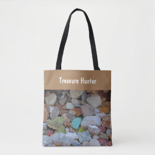 Treasure Hunter Rock Collectie Stone Rockhound Tote Bag