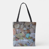 Treasure Hunter Rock Collectie Stone Rockhound Tote Bag (Achterkant)