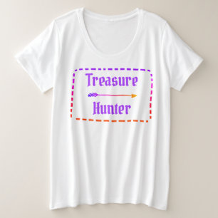 Treasure Hunter Vrouwen Plus Size T-shirt