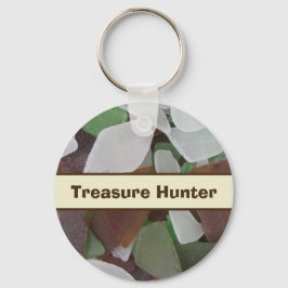Treasure Hunter Zee Glass Photo Beach Collector Sleutelhanger