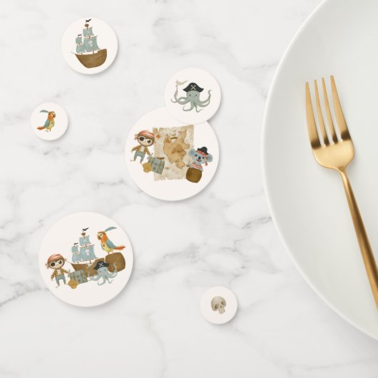 Treasure Hunters Pirate Verjaardag Confetti (Groep)