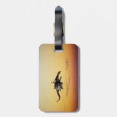 Treasure Hunting Bagagelabel (Achterkant verticaal)