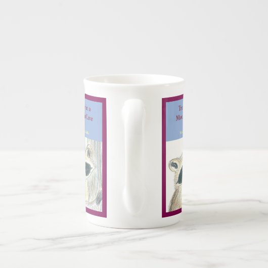 Treasure in een Mountain Cave Kind Boek Mok (Achterkant)