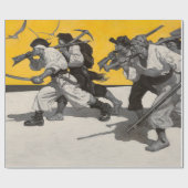 Treasure Island, 1911, ingediend door Newell Conve Cadeaupapier (Vlak)