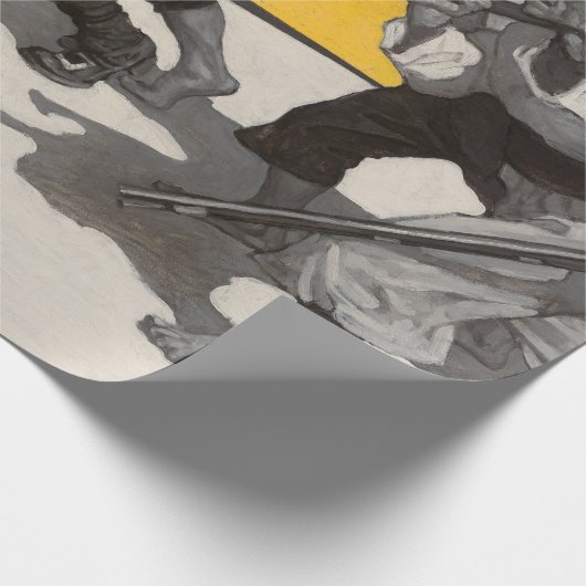 Treasure Island, 1911, ingediend door Newell Conve Cadeaupapier (Hoek)