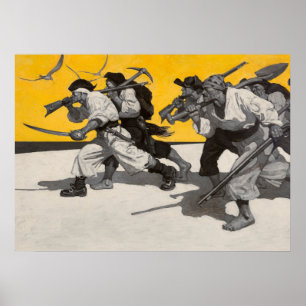 Treasure Island, 1911, ingediend door Newell Conve Poster