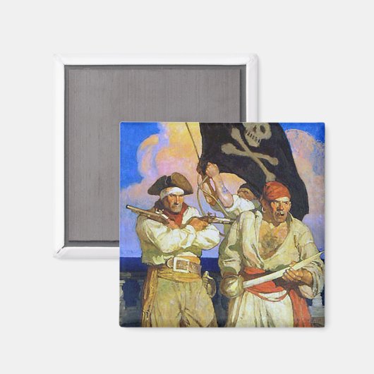 Treasure Island 2 Magneet (Voorkant / Achterkant)