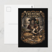 Treasure Island Briefkaart (Voorkant / Achterkant)