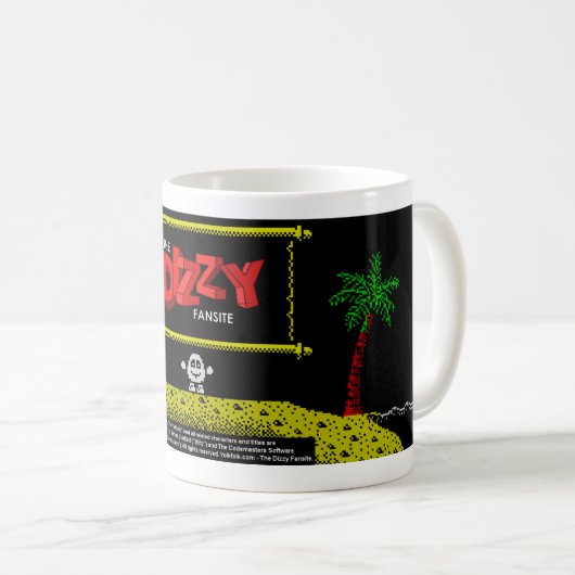 Treasure Island Dizzy TDF Mok (Voorkant rechts)