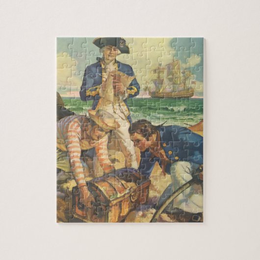 Treasure Island,  Fairy Tale Pirates Legpuzzel (Verticaal)