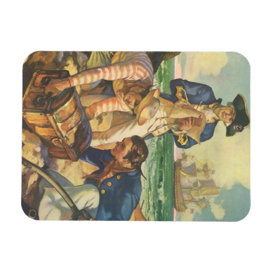 Treasure Island, Fairy Tale Pirates Magneet (Horizontaal)