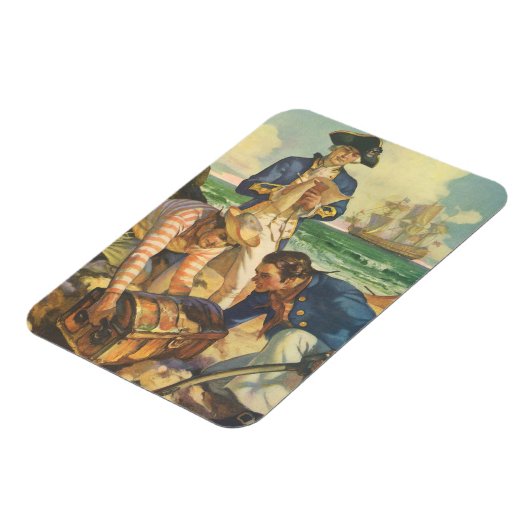 Treasure Island,  Fairy Tale Pirates Magneet (Linkerzijde)