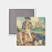 Treasure Island, Fairy Tale Pirates Magneet (Voorkant / Achterkant)