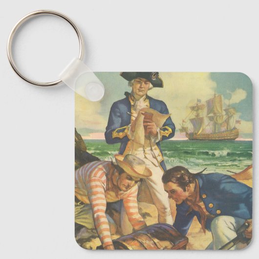 Treasure Island,  Fairy Tale Pirates Sleutelhanger (Voorkant)