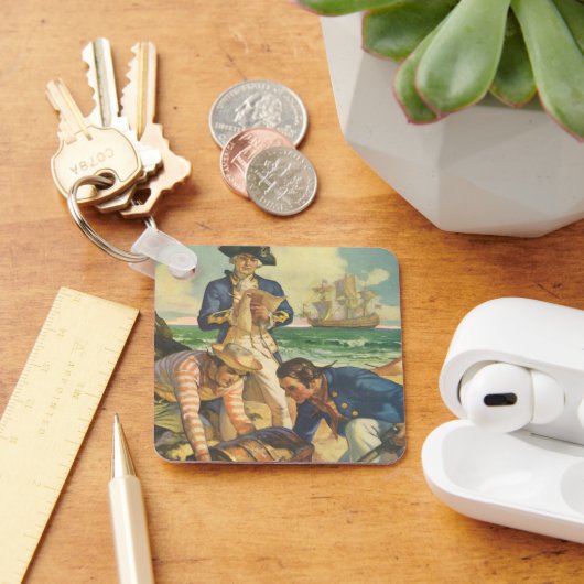 Treasure Island,  Fairy Tale Pirates Sleutelhanger (Bureau)
