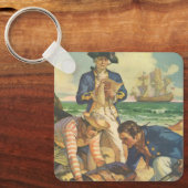 Treasure Island,  Fairy Tale Pirates Sleutelhanger (Voorkant)
