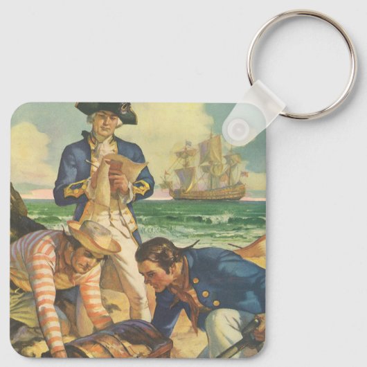 Treasure Island,  Fairy Tale Pirates Sleutelhanger (Achterkant)