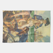 Treasure Island, Fairy Tale Pirates Theedoek (Horizontaal)