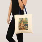 Treasure Island,  Fairy Tale Pirates Tote Bag (Voorkant (product))