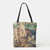 Treasure Island,  Fairy Tale Pirates Tote Bag (Achterkant)