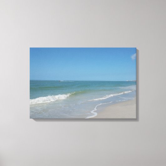 Treasure Island Florida Beach Canvas Afdruk (Voorkant)