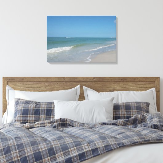 Treasure Island Florida Beach Canvas Afdruk (Insitu (Slaapkamer))