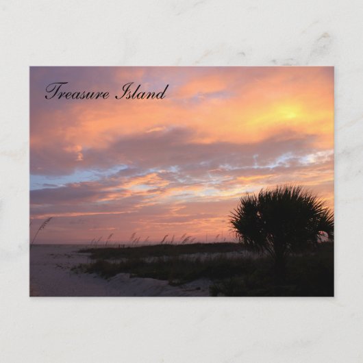 Treasure Island, Florida Briefkaart (Voorkant)