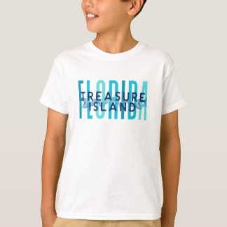 Treasure Island Florida (oceaangolven) T-shirt