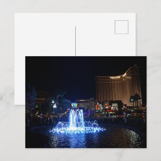 Treasure Island Hotel #2-1 Briefkaart (Voorkant / Achterkant)