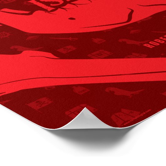 Treasure Island Literary Poster (Hoek)