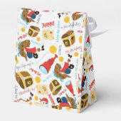 Treasure Island Party Pirate Favor Box Bedankdoosjes (Achterkant)