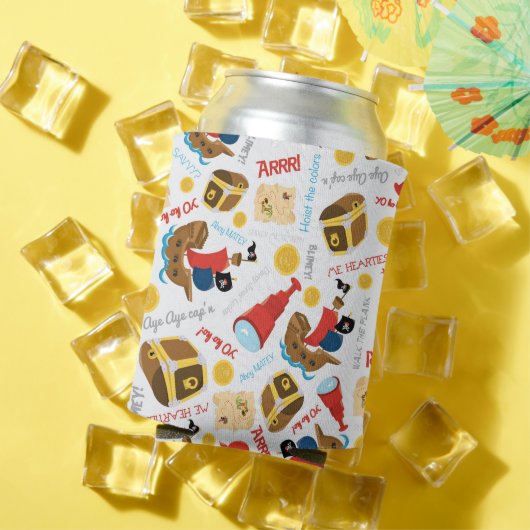 Treasure Island Party Pirate Koelbox Blikjeskoeler (Insitu Zomer)