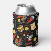 Treasure Island Pirate Koelbox Blikjeskoeler (Blikje Voorkant)