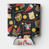 Treasure Island Pirate Koelbox Blikjeskoeler (Voorkant)