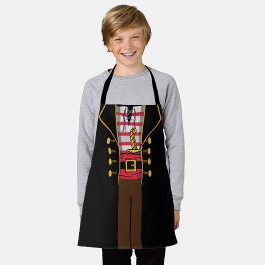 Treasure Island Pirate Schort Kostuum Fancy Jurk (Gedragen)