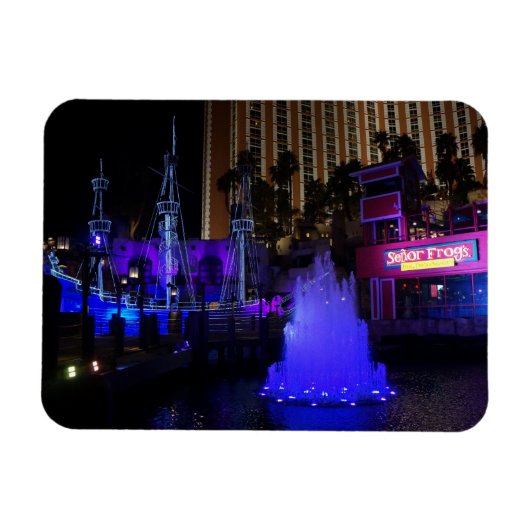 Treasure Island Pirate Ship Magnet Magneet (Horizontaal)