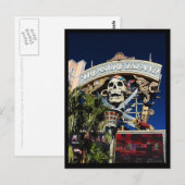 Treasure Island Sign. Briefkaart (Voorkant / Achterkant)