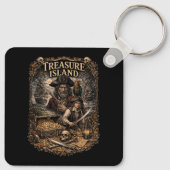 Treasure Island Sleutelhanger (Achterkant)