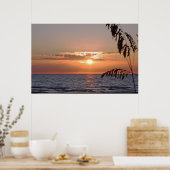 Treasure Island Sunset Poster, Uitzicht B Poster (Keuken)