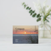 Treasure Island Sunset Visitekaartje (Staand voorkant)