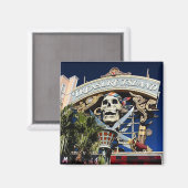 Treasure Island-teken Magneet (Voorkant / Achterkant)