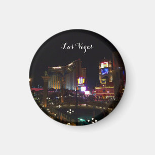 Treasure Island & Venetian #3 Round Magnet