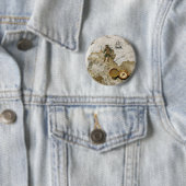 Treasure Map-Button Ronde Button 5,7 Cm (In situ)